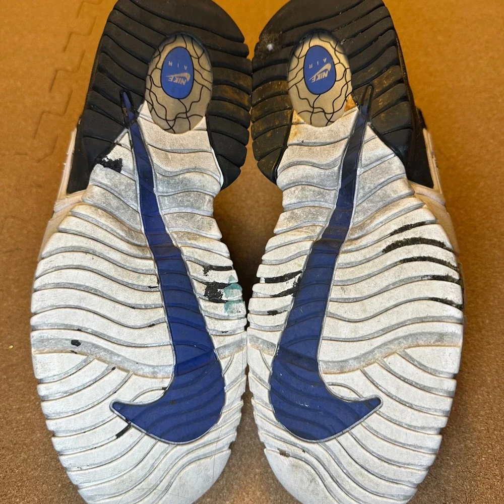 Nike Air Max Penny 1 Kids 5.5Y Black Blue Orlando DQ7774-001 Basketball Shoes